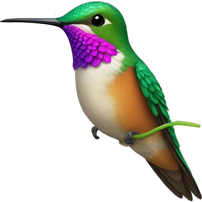 Hummingbird emoji