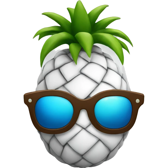 Pinnaple with sunglasses emoji