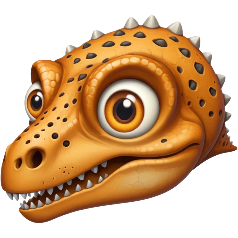 a dniasour bone with eyes emoji