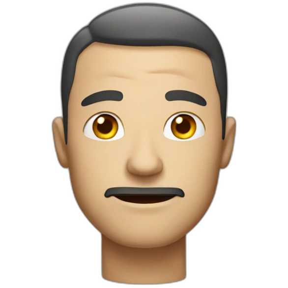 A man says stop  emoji