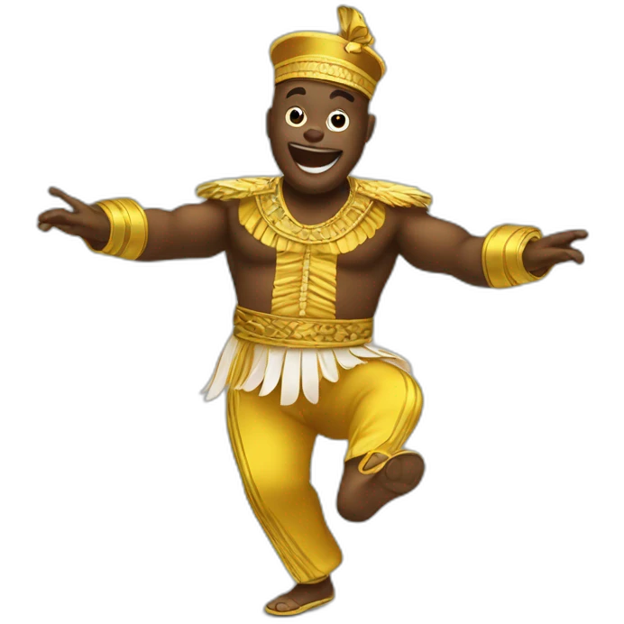 Ali Bongo qui dance emoji