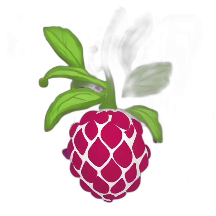 Raspberry Pi (low cost, credit-card sized computer) emoji