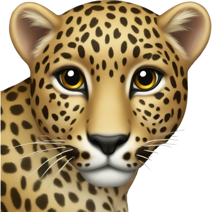 leopard heart emoji