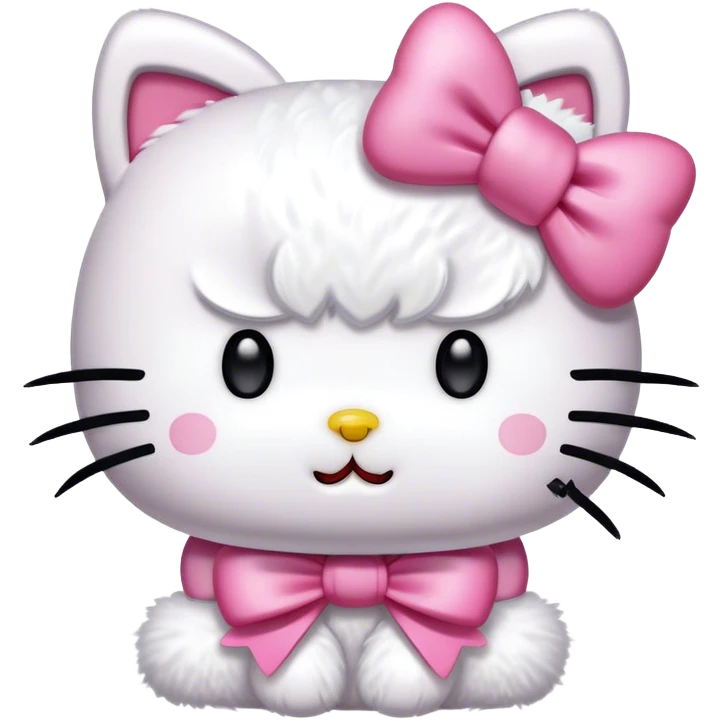 Hellokitty going crazy  emoji