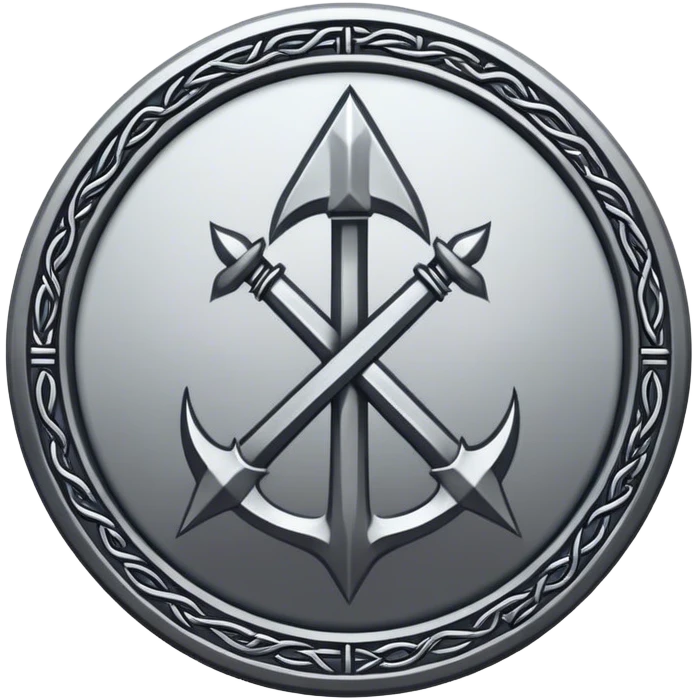 death metal nordic rune emblem emoji
