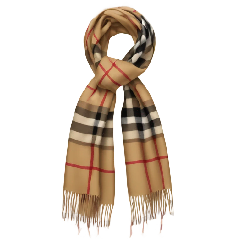 Burberry scarf  emoji