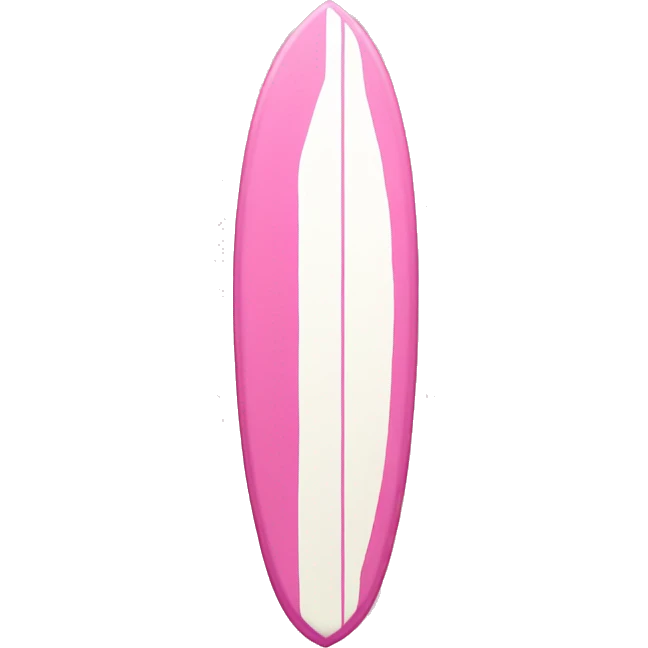 Pink surf board  emoji