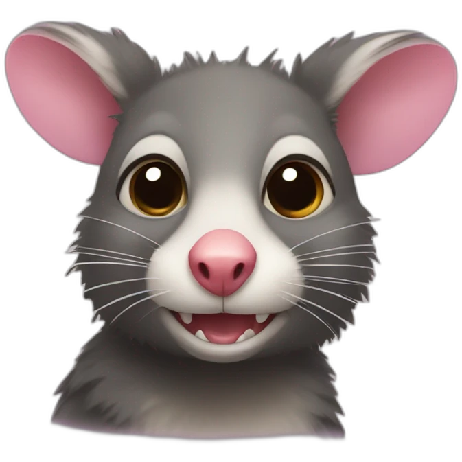 Positive possum emoji