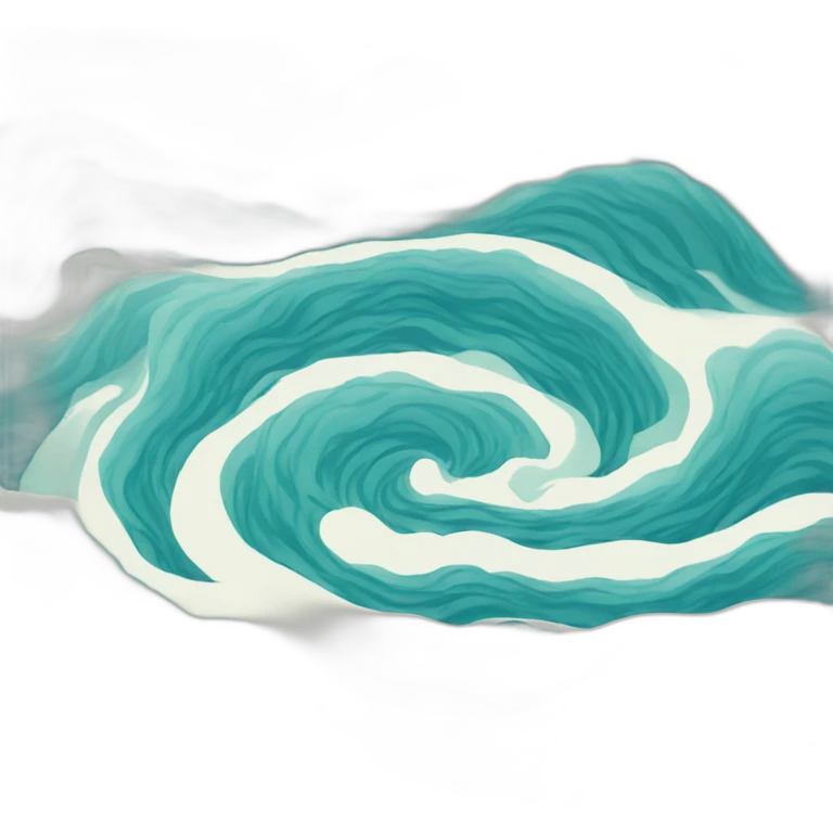 circular water waves emoji