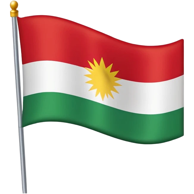 Kurdistan flag  emoji