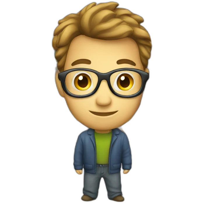 reader stand library emoji