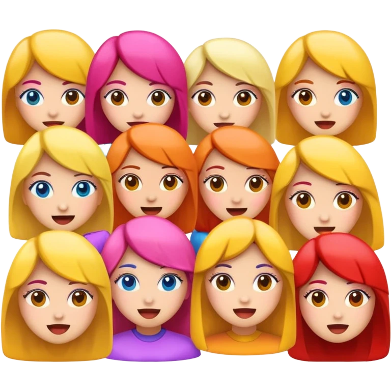 Main pop girls emojis  emoji