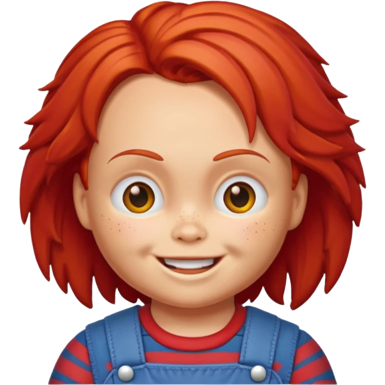 Un emojin de chuky emoji