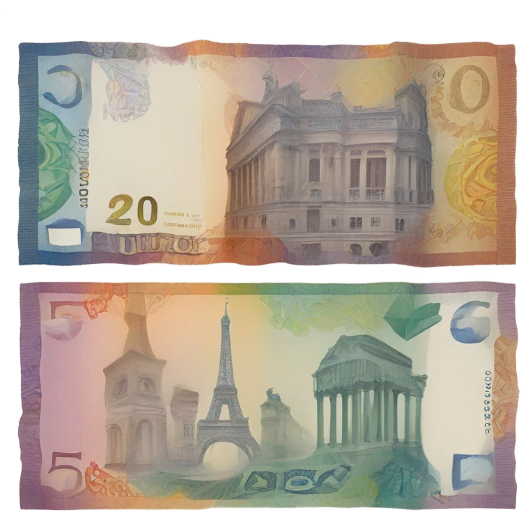 euro note emoji