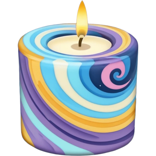Aesthetic Day And Night Sky scented Candle emoji