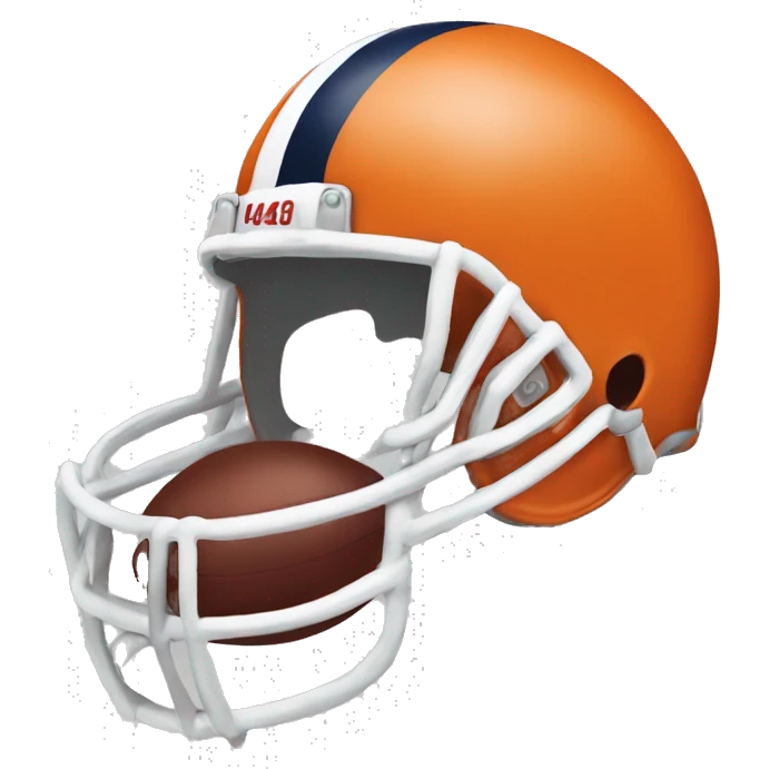 Broncos foot ball emoji