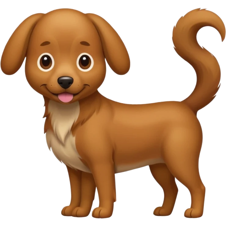 Dog with big  penis emoji