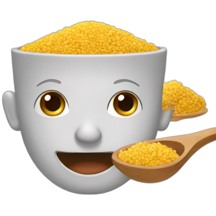 Colombemange du couscous emoji