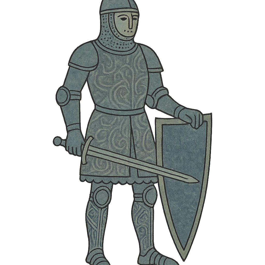 knite in a armor emoji