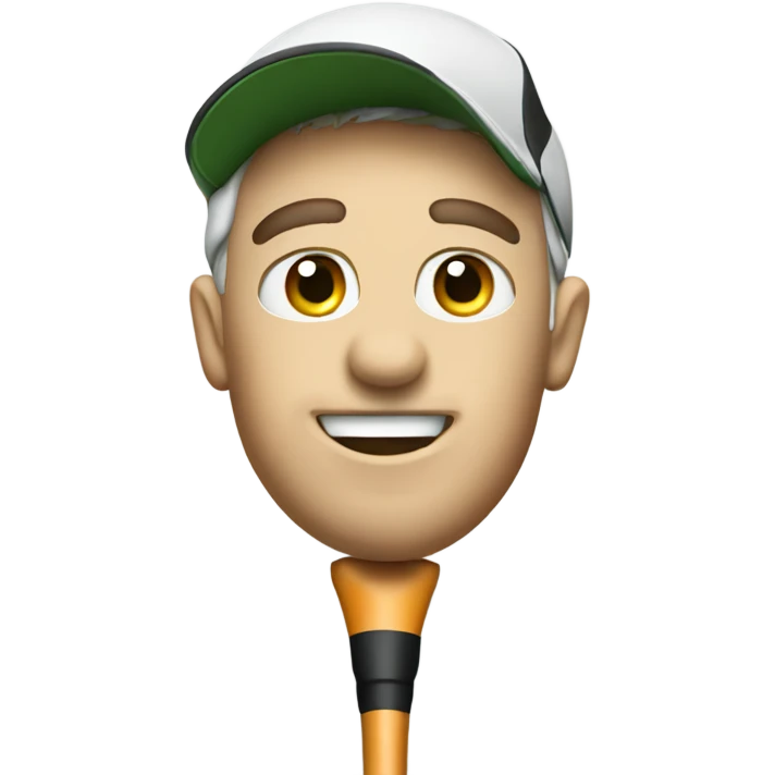 Talking golf club emoji