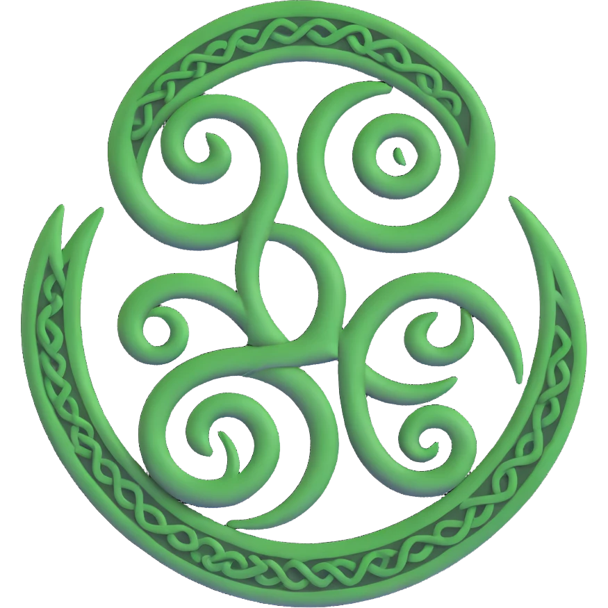 Celtic Triskele Spiral emoji