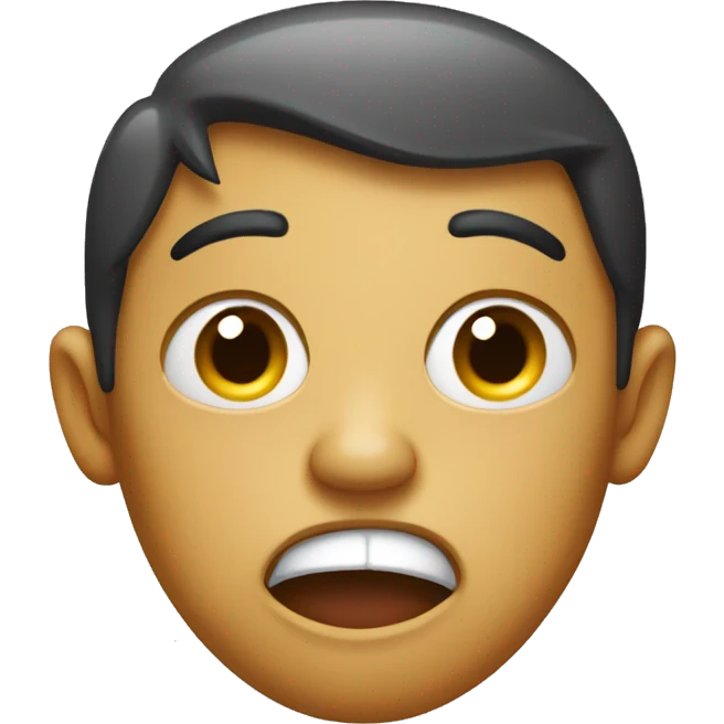 unamused faced with tongue out emoji