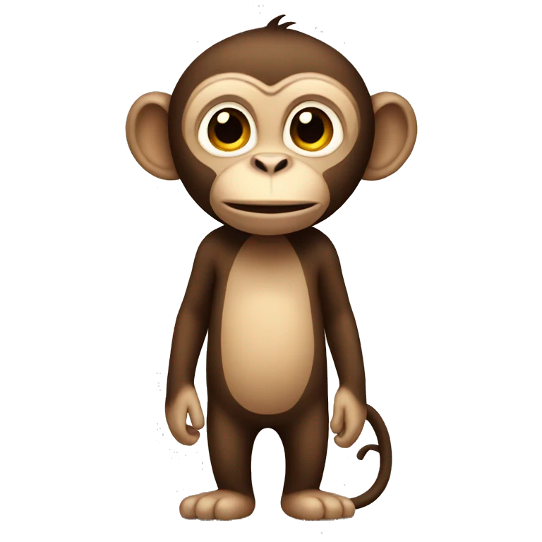 tall monkey emoji