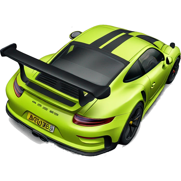 porsche gt3 rs  emoji