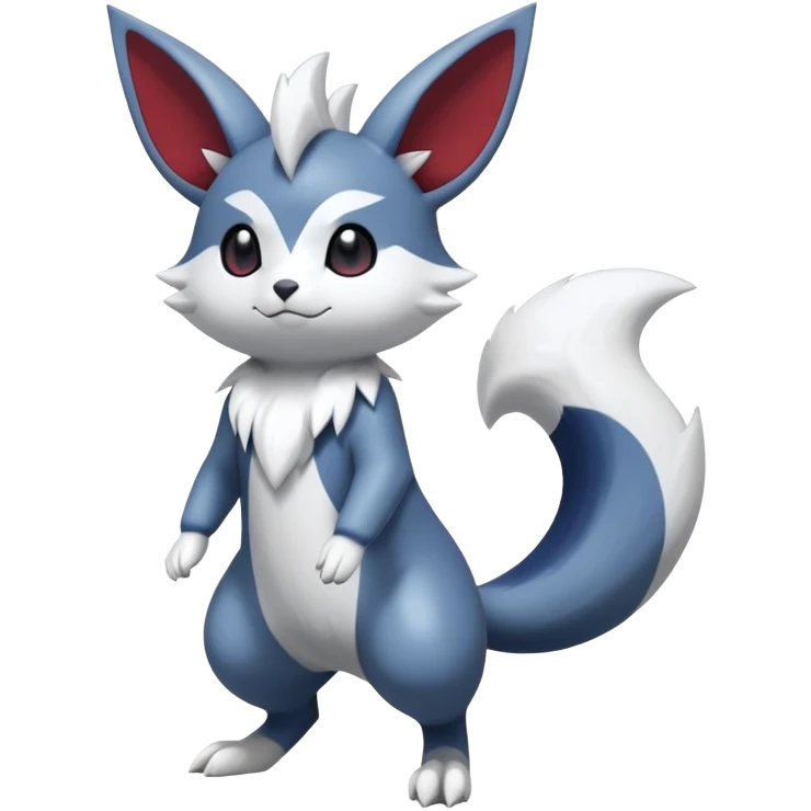 Zangoose-Minccino-Meowstic-Fakémon-hybrid-creature (full body)  emoji
