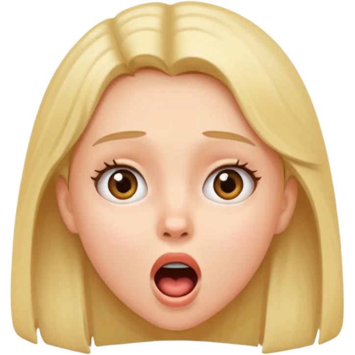 УДИВЛЕННАЯ ДЕВУШКА emoji
