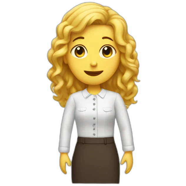 The signer Angele emoji