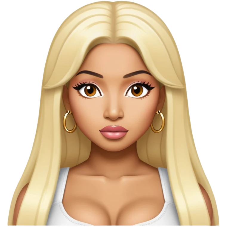Nicki Minaj vogueing emoji