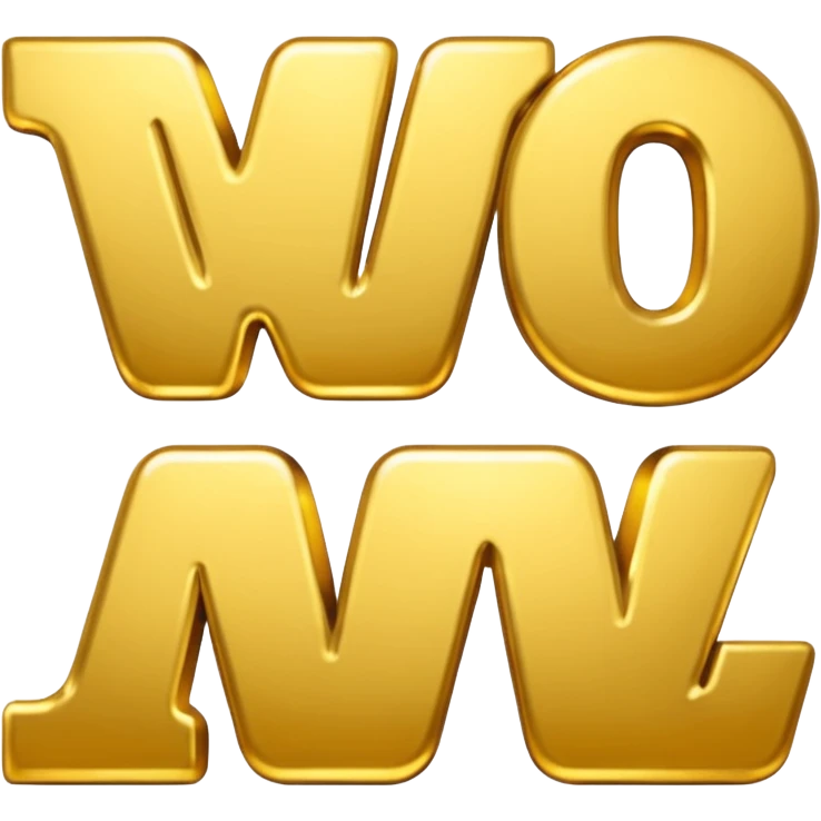 emoji of text "NEW" in times new roman font emoji