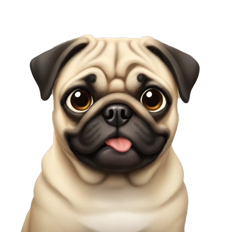 Pug emoji