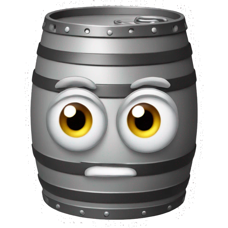 keg with eyes emoji
