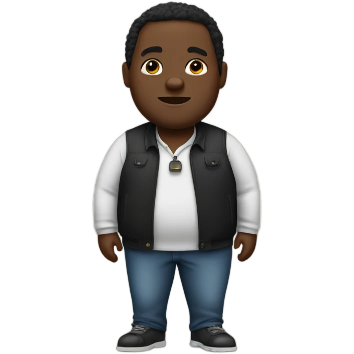fat black man named jack emoji