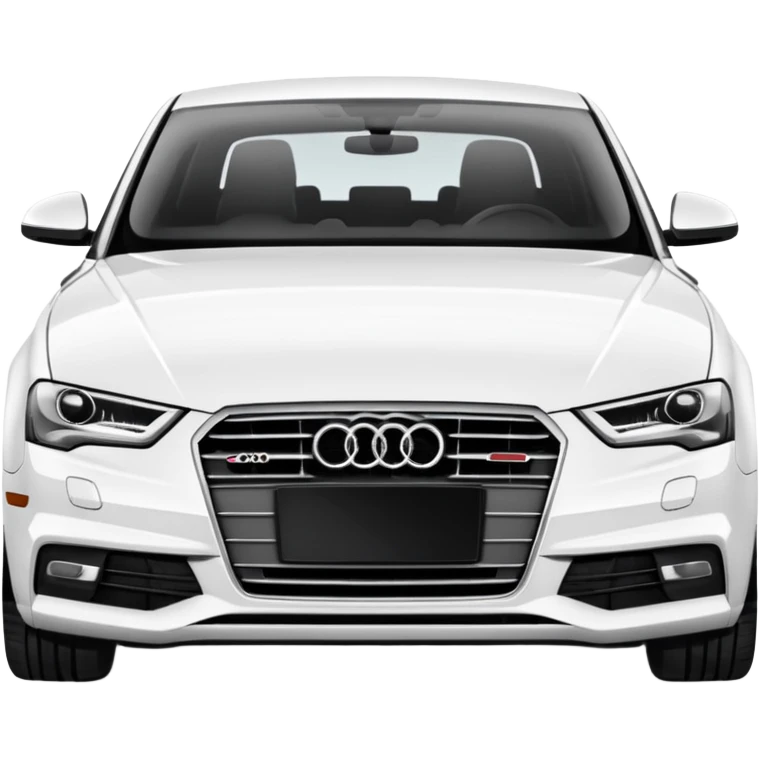 white audi a4 2022 emoji