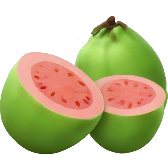 Ripe guava emoji