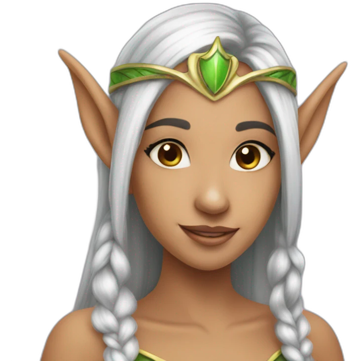 Arven elf princess emoji