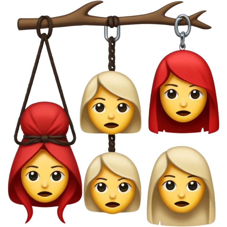 Dead hangwomen emoji