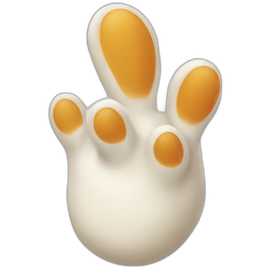 jump rabbit foot emoji