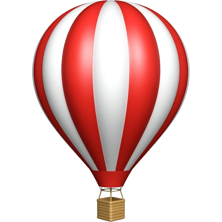 hot air balloon emoji