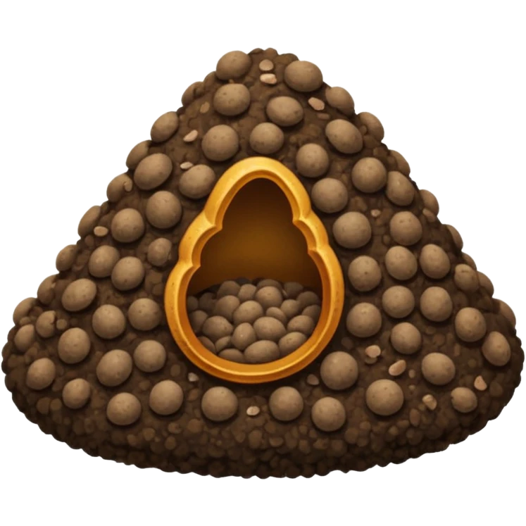 The mouse poops. emoji