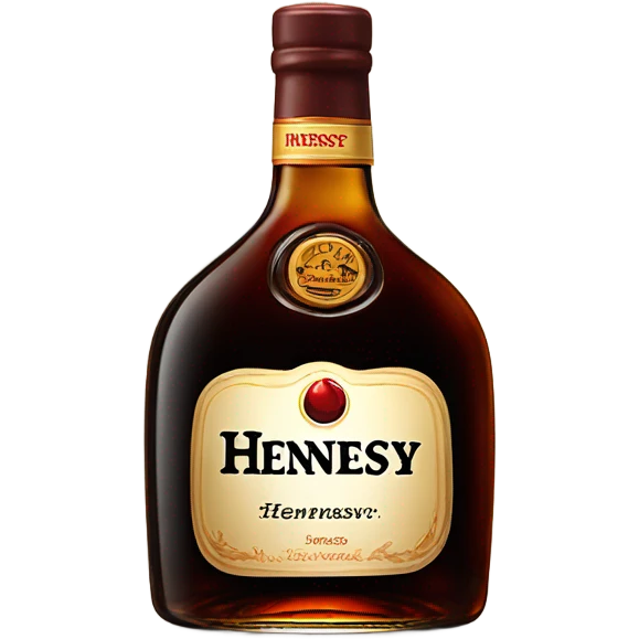 hennessy bottle  emoji