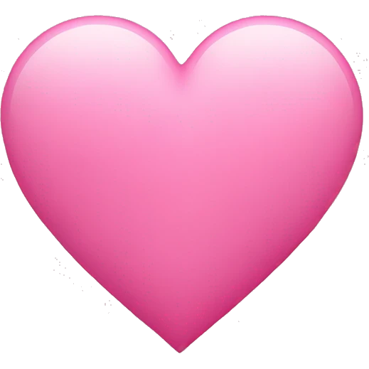 Pink heart emoji
