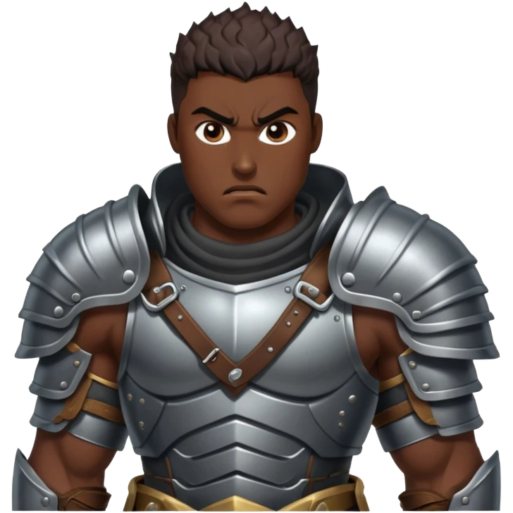 Draw the character Guts from the anime Berserk  emoji