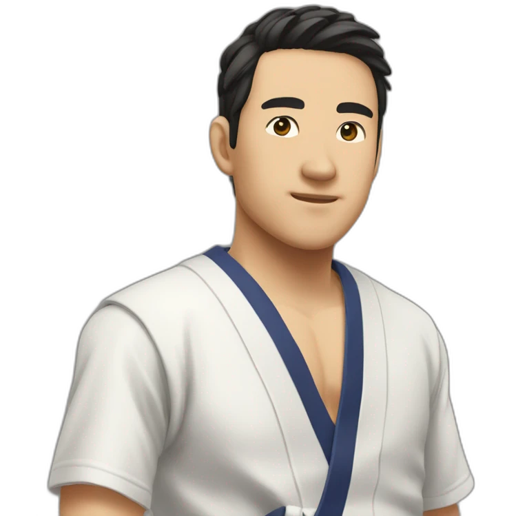 Manjiro sano entrain de pécho un pec emoji