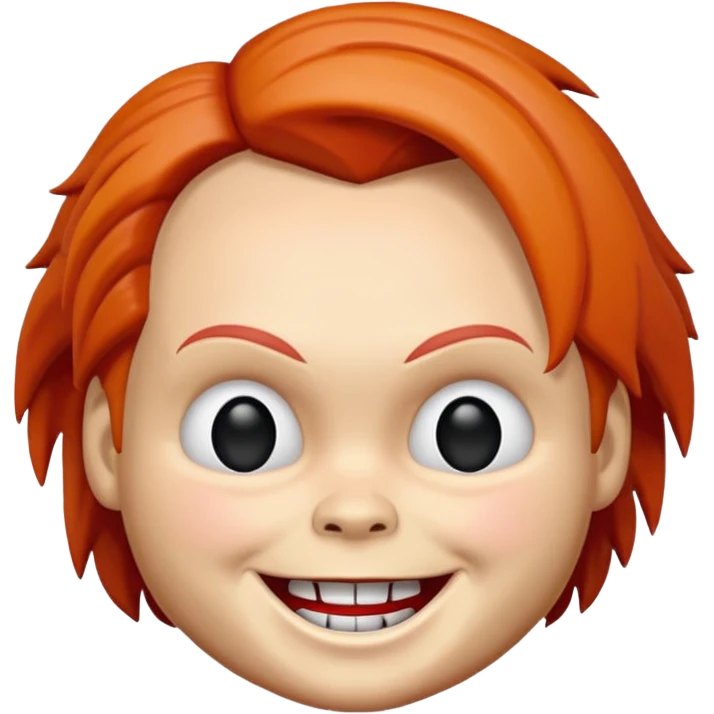 Un emojin de chuky emoji