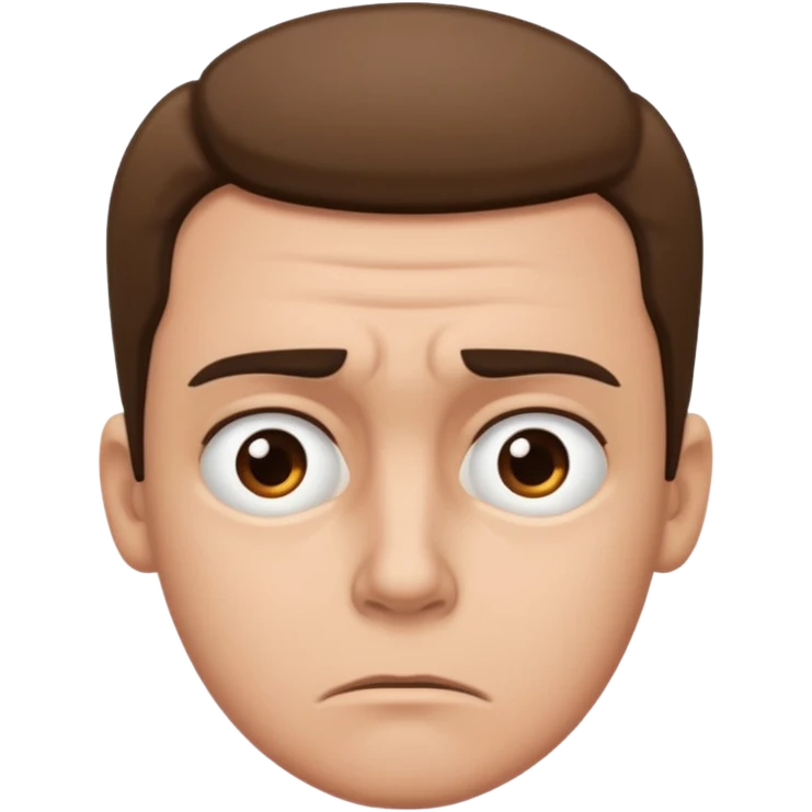 Worried emoji