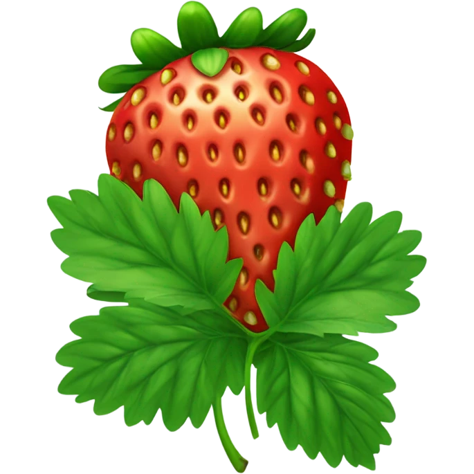 Strawberry emoji
